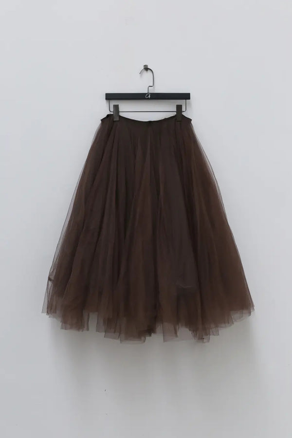marc le bihan tulle skirt 25001 bronze
